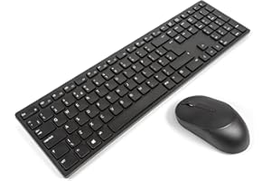 Dell Pro KM5221W - Keyboard and Mouse Set - Wireless - QWERTY - UK - Black - for Latitude 33XX 2-in-1, Precision Mobile Workstation 5750, 77XX, Vostro 35XX, 36XX