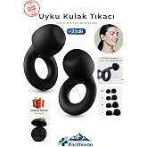 Uyku Kulak Tıkacı | 23 dB G&uuml;r&uuml;lt&uuml; Azaltıcı | Derin Odaklanma & Uyku | 4 Farklı Boyut | Panthreon&trade;