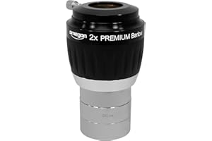 Omegon Lente de Barlow Premium 2X y 2"