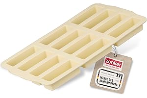Zenker Müsliriegel Backform – Silikonform zum Backen von 12 Riegel – Müsliform aus Silikon mit Antihaft-Eigenschaften – Hitzebeständige und spülmaschinengeeignete Müsliriegelform