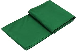 ZQEDY Billar Paño Mesa de Billar Bola Ocho Sports Suave Juego Cojín Fibra Funda Interior Snooker Accesorios Protector Reproducción Profesional (Verde) - Verde, Free Size