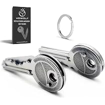 PRECORN Kreditkartenmesser 3er Set – Kompaktes Klappmesser Aus Edelstahl, Für Camping, Outdoor & Survival, Kartenförmig (8,5x5,5 Cm, 14 G)