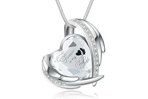 VCCWYQK Urnen-Halskette mit Kristallherz für Asche, Urnen-Halskette, Andenken für Urne als Gedenkschmuck