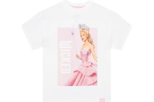 Koszulka Wicked Dla Dziewczynek | Koszulka Z Czarownicą | Ubrania Glinda Dla Dziewczynek | Bawełniane Koszulki Dla Dziewczynek