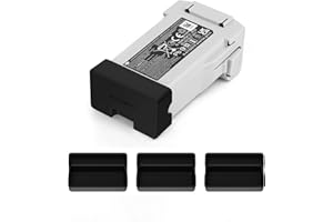 ZJRXM Mini 3 Pro nakładki ochronne na baterie do DJI Mini 3 Pro, akcesoria do baterii, 3 sztuki, silikonowe nasadki ochronne do baterii DJI Mini 3 Pro, baterie Mini 3 Pro, odporne na kurz nasadki ochronne