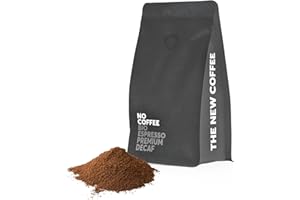 ‎NO COFFEE THE GOOD DECAF No Coffee® – Premium Bio Espresso entkoffeiniert gemahlen (500g) | Endlich ein Decaf Coffee der schmeckt | Mit Wasser entkoffeinierter Espresso gemahlen | Koffeinfrei | Entkoffeinierter Kaffee