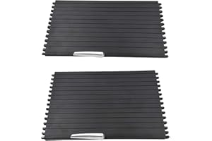 CANTONDZ 51166954943 Couvercle de Store Enrouleur pour Console Centrale Porte-gobelet intérieur de Voiture Compatible avec BMW X5 X6 E70 E71 E72 2007-2014