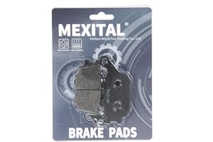 MEXITAL Pastiglie freno Semi-metallico Posteriore per CB 900 F Hornet 919 (02-07)/CB 1000 F (93-97)/VTR 1000 F (97-06)/CBR 900 RR (92-97)/CB 1000 (94-95)/VTR 1000 F Super Hawk (98-05)