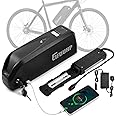 Ebike Battery 36V 22.5AH, Electric Bike Battery Pack Lithium-ion with Charger Baseplate for 750W-50W Bicycle Motor (36V 22.5AH 5 Pin,G80)