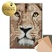 Produktbild dot on Löwe Poster - 50 x 70 cm Bekannt Aus"Die Höhle Der Löwen" dot on art Diy Kleb Dir Dein Eigenes Kunstwerk Lion