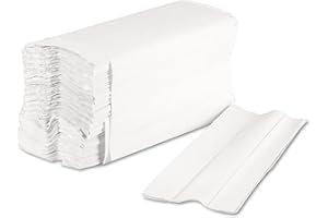 ALL-PACK SOLUTIONS 2400 Luxury Centre Folded Paper Hand Towel Sheets 220 x 300mm 2 Ply White C-Fold