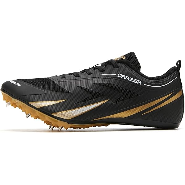 BLOSSS Track And Field Spikes Shoes Mens Womens 8 Nails Lace Up