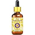 Deve Herbes Pure Grapeseed Oil (Vitis vinifera) with Glass Dropper Natural Therapeutic Grade Cold Pressed 50ml