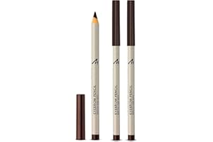 ‎MANHATTAN Manhattan Eyebrow Pencil, Hellbrauner Augenbrauenstift für betonte und exakt definierte Augenbrauen, Black Brow 99W (3 x 1,3 g)