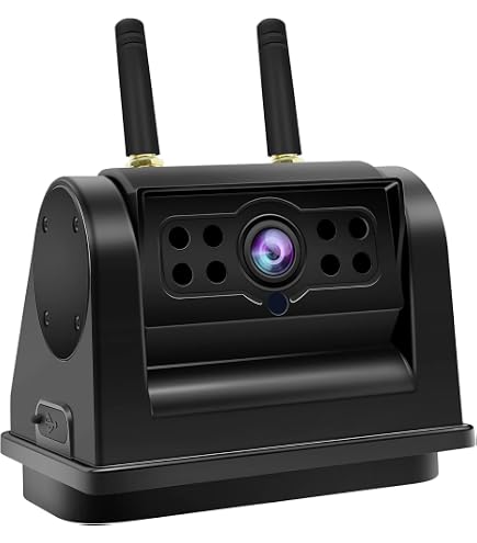 Fotocamera Reverse Per Autoradio URVOLAX UR90A - Telecamera Per Retromarcia, Collegamento Facile, Visione Posteriore