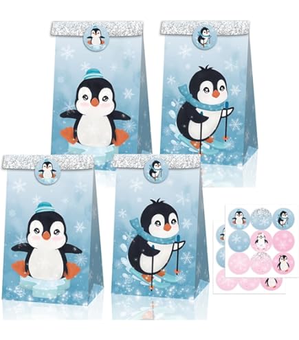 Pinguïn Party Servies Set voor Tafel Decor