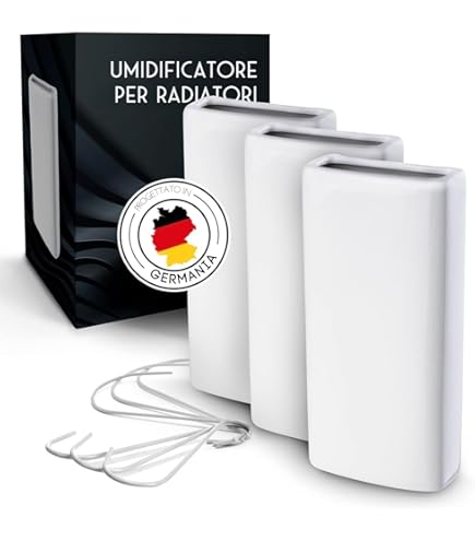 Umidificatore Set di 4 pezzi in ceramica GEOMETRICAL piatto per il