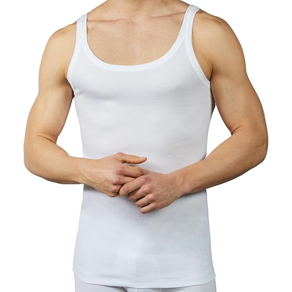 Canottiere Uomo Filo Di Scozia Perofil Filo Di Scozia Spalla