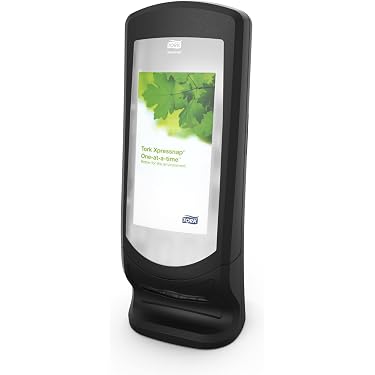 Dispenser Di Tovaglioli Tork Xpressnap Con Piattino Nero - Per Tork 908EX, DX900, DX990, 13680, Capacità 900 Tovaglioli