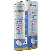ShiffaHome Shiffa Home Kalsiyum & Magnezyum & &Ccedil;inko& D3 Vitamini 1 Paket (1 x 1 Adet)