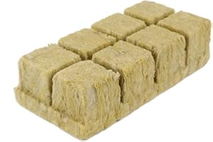 HEMOTON Anzuchtmatte 3,6 X 3,6 cm 8 Stück 1,5 Zoll Hydroponik Anzuchtmatte Gemüse Gewächshäuser Gartengeräte Anzucht Zubehör Anbausystem