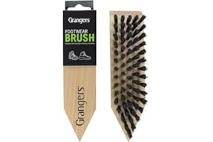GRANGER'S Grangers Footwear Brush | Wooden, Stiff Bristle Brush for Cleaning Walking Boots