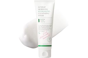 AXIS-Y Sunday Morning Refreshing Cleansing Foam Con Linfa Di Betulla Detergente Viso Delicato, Idratante E Lenitivo 4,06 Fl Oz.