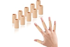 EDNYZAKRN Fingerschutz bei Verletzung, Fingerverband Fingerbandage Dehnbare Fingerhülle für Trigger Finger Arthritis Schwellung Basketball Fingerschutz