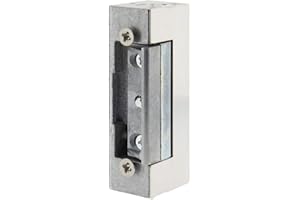 Tesa Assa Abloy CELCARAUT, CERCARAUT, Serratura elettrica anteriore automatica con sblocco manuale, senza finitura, Sin Frente