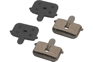 CHICIRIS 2 Zestawy Klocków Hamulcowych do Rowerów z żywicy Semi Metal Bike Wymiana Klocków Hamulcowych do Jazdy na Rowerze