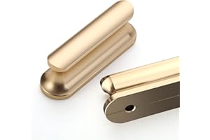 Coinkoly Lot de 10 Poignee de Meuble Cuisine Doré Poignées Poignet de Porte Cuisine Poignée Meuble Poignée Cuisine Poignée poignée de chambre à coucher CK-EU0001