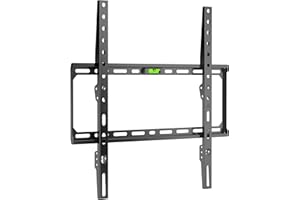 Superior Electronics SUPSTV004 Supporto Tv da Parete Fisso da 32" a 55" (E x tra Slim) Vesa: 200 x 200, 300 x 300, 400 x 200, 400 x 400