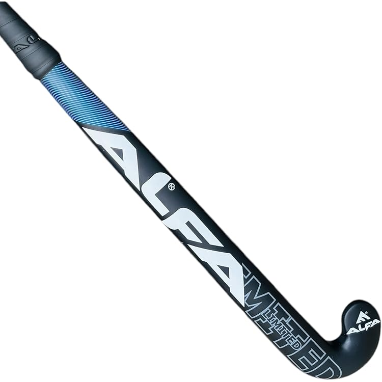 Buy A L F A Y43 Composite Hockey Stick (Drag with Hill, Black, 37
