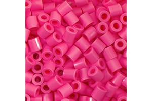 Vaessen Creative Perline a Fusione, Fucsia, Set di 1100 Pezzi per i Lavori di Fai-da-te con Bambini, per Creare Gioielli, Decorazioni Fatte in Casa e per Altre Idee Ingegnose