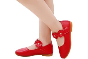 OBIQUZZ Chaussures de princesse pour fille - Ballerines élégantes - Antidérapantes - Avec fermeture Velcro