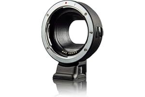 EBYPHAN EF-EOS M - Adattatore per obiettivo autofocus in metallo, compatibile con obiettivo Canon EF per fotocamera EOS-M (EF-M Mount) CAN0N EOS M M2 M3 M5 M6 M10 M50 M100 M200