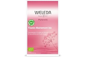 WELEDA - Tisane Allaitement Bio Fruits Rouges - Favorise la lactation - 20 Sachets de 2 g