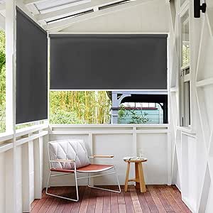 HENGMEI 180X240cm Balkon Sichtschutz Sonnenschutz HENGMEI 180X240cm Balkon Sichtschutz Sonnenschutz