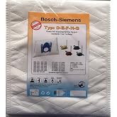 Compatible with Bosch - SIEMENS TYPE: DEFHG ELECTRIC VACUUM CLEANER SYNTHETIC DUST BAG (5 PCS)