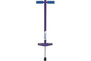 Geospace Jumparoo BOING! JR. Pogo Stick by Air Kicks, Small for Kids 50 to 90 Lbs. (18-40 kgs)
