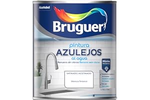 Bruguer Esmalte Azulejos al Agua Satinado Blanco 750ml