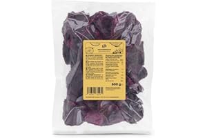 KoRo - Pitaya essiccata 500 g - Frutto del drago essiccato, senza zucchero, frutta esotica disidratata, snack senza conservanti, 100% naturale