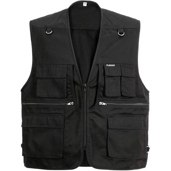 OlyljpinZ Heren Casual Vissen Vest Outdoor Sneldrogend Bodywarmer Met Meerdere Zakken Ademend Mouwloos Jas Safari Jacht Wandelen Fotografie Gilets Lichtgewicht Utiliteitsvest Camping Reizen