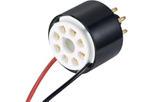 NOBSOUND Tester sonda di corrente polarizzata 8 Pin presa per EL34, KT88, 6L6, 6V6, 5881, 6550, KT66, KT100, KT120, 7027 （CT1-C, Cathode Current）