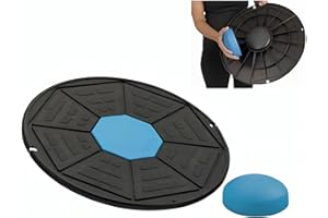 PHYSIOWORX 2 in 1 Balance Board Adult - Use for Pilates, exercise, fitness and balance therapy - Wobble Board Adult Use - NHS Physio Recommended Balancing Board
