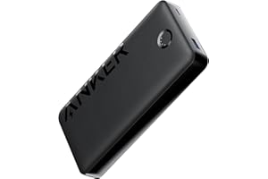 Anker Power Bank, 325 Portable Charger (PowerCore 20K II), 20,000mAh Battery Pack with 2-Port, 15W High-Speed Charging for iPhone 16/16 Plus/16 Pro/16 Pro Max/15/14/13 Series, Samsung Galaxy and More
