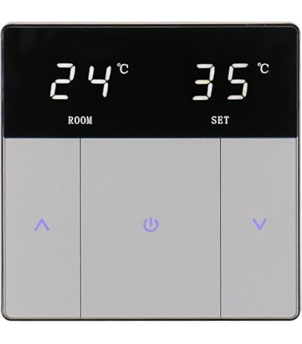 Wengart Thermostat WG603B, Programmable AC230V Max16A Touchscreen LCD - View #8