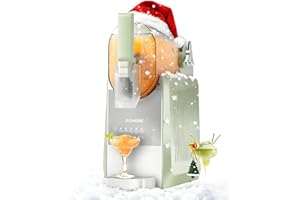 ‎FOHERE FOHERE Slush Maschine, 2,6L Slushie Machine mit 5 smarten Programmen, Slushy Machine für Zuhause, Ohne Eiswürfel & Selbstreinigung, für Slush, Eis-Cocktails, Frappé, Margaritas & Milchshakes