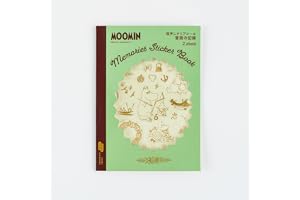 Hobonichi Techo Accessories –Moomin: Foil-Stamped Clear Stickers (Adventure Log)