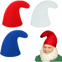 8 Cappelli Da Nano A Punta – Colori Vivaci, In Feltro, Per Carnevale, Halloween E Feste A Tema
